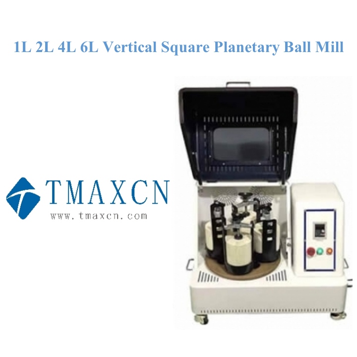 1L 2L 4L 6L Vertikale quadratische Planetenkugelmühle