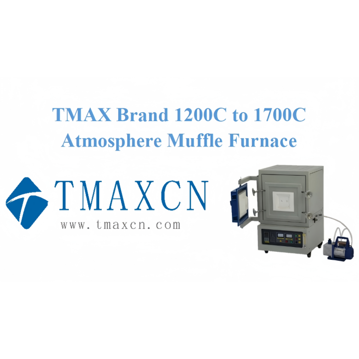 Atmosphärenmuffelofen der Marke TMAX mit 1200 °C bis 1700 °C