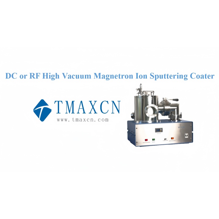 DC- oder RF-Hochvakuum-Magnetron-Ionen-Sputter-Beschichter