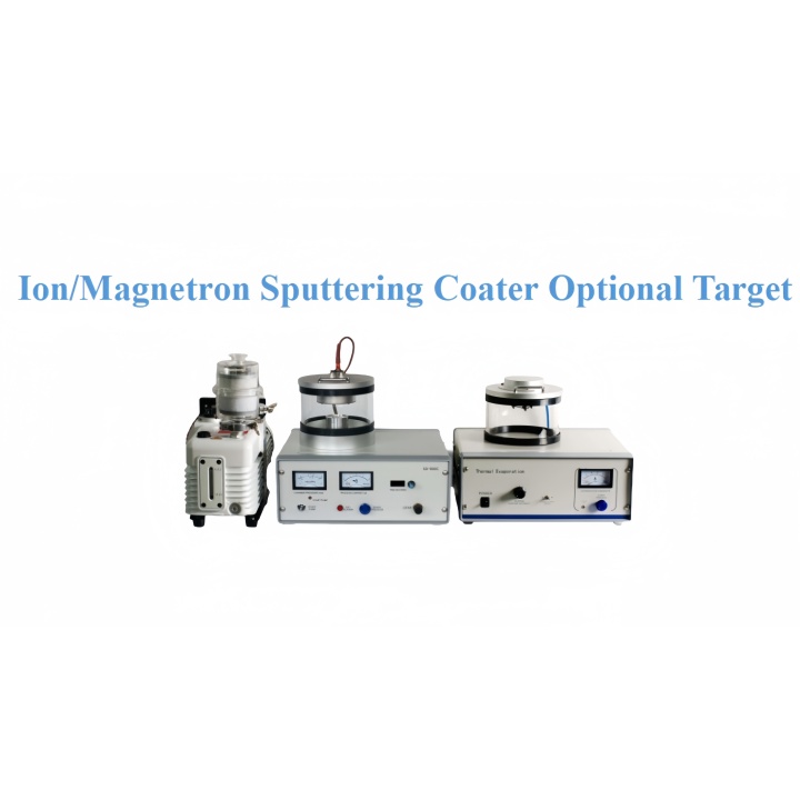 Ionen-/Magnetron-Sputterbeschichtungsgerät, optionales Target